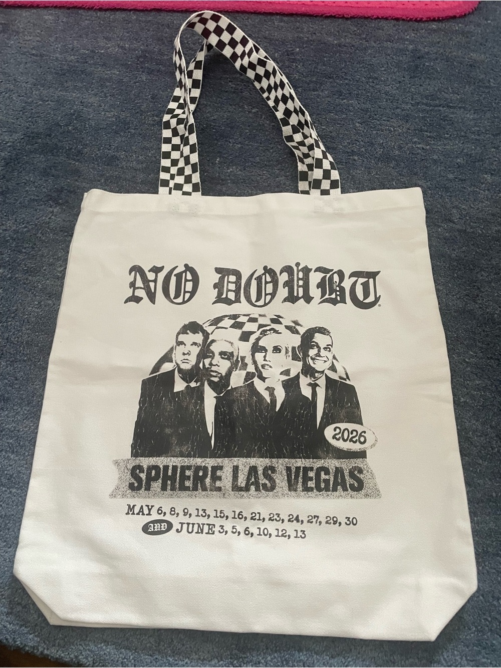 No Doubt Sphere canvas tote